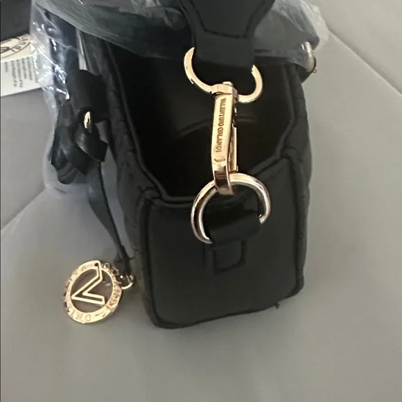 Valentino Orlandi Vegan Leather Crossbody Handbag - Picture 4 of 7